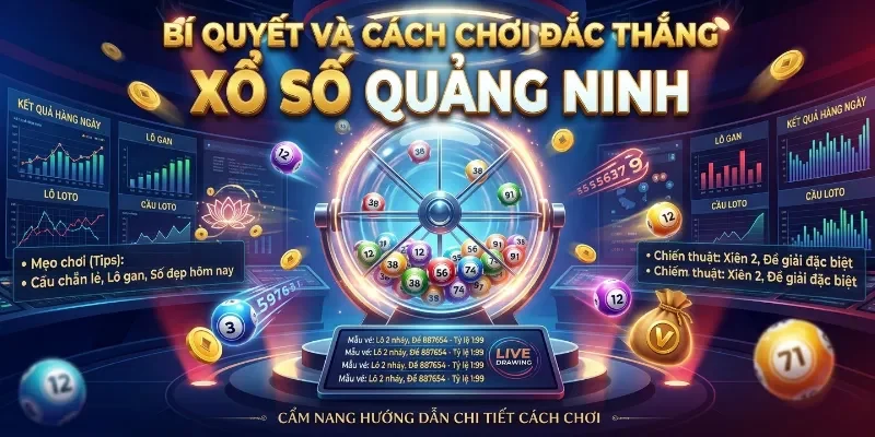 Mẹo chơi xổ số Quảng Ninh không phải ai cũng biết