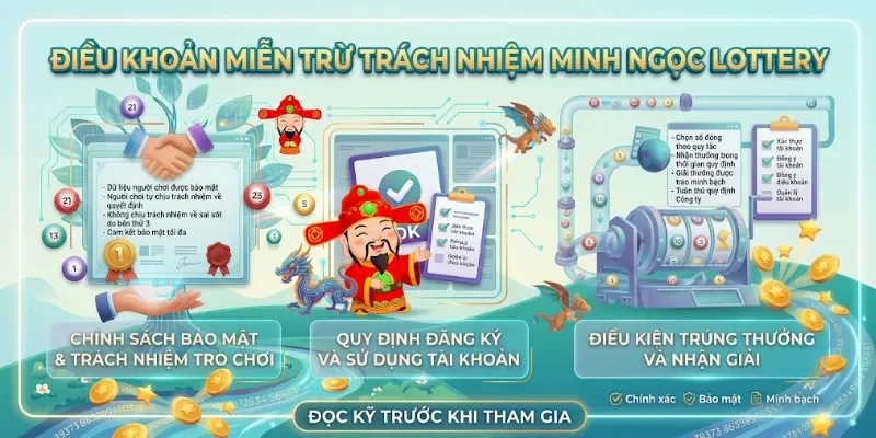 Giới thiệu miễn trừ trách nhiệm tại xổ số Minh Ngọc Giới thiệu miễn trừ trách nhiệm tại xổ số Minh Ngọc