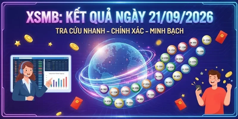 XSMB 21/09/2026 - Kết Quả Xổ Số Miền Bắc Tại Minh Ngọc