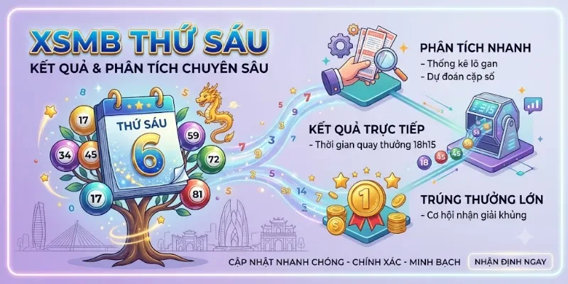XSMB Thứ 6 - Cơ Hội Nhận Thưởng Tiền Tỷ Từ Đài Hải Phòng