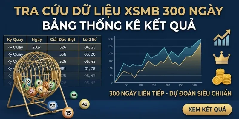 Phân tích cơ sở dữ liệu từ 300 kỳ quay XSMB gần nhất Phân tích cơ sở dữ liệu từ 300 kỳ quay XSMB gần nhất